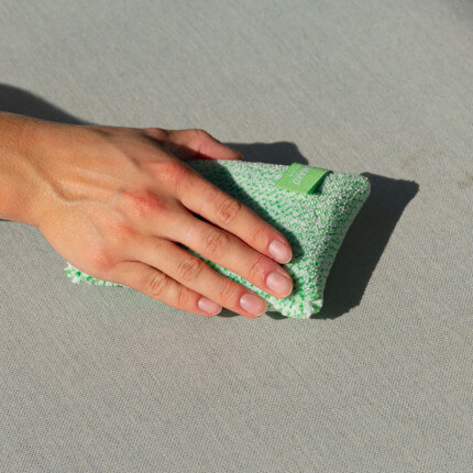 JEMAKO® Éponge universelle à fibres courtes 10 x 14 cm, fibre verte