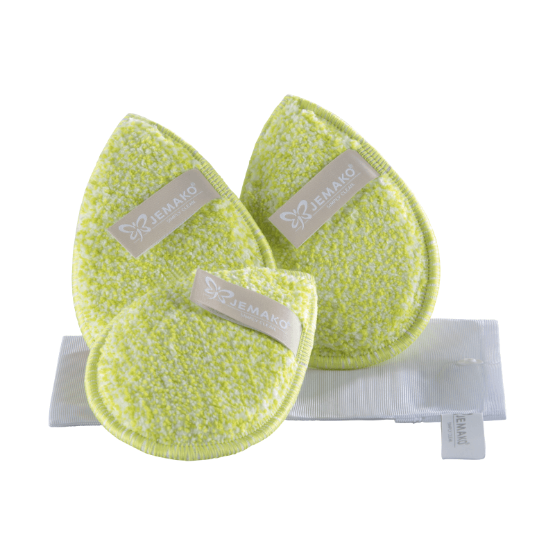 Goutte de toilette XS, vert citron, pack de 3, sac à linge inclus Goutte de toilette XS, vert citron, pack de 3, sac à linge inclus