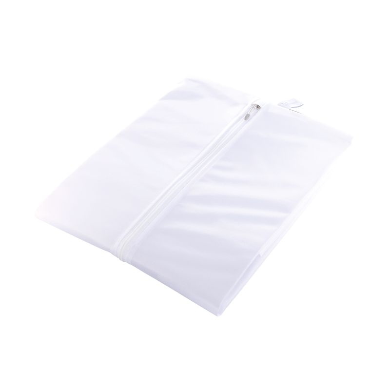 Waschsack XL 47 x 98 cm mit Zipperabdeckung weiß Waschsack XL 47 x 98 cm mit Zipperabdeckung weiß