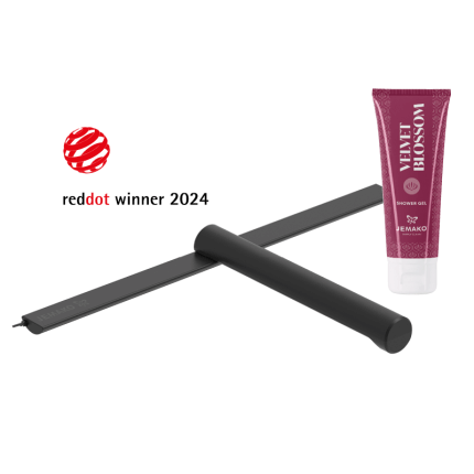 ShowerStick met wandhouder, incl. Shower Gel Velvet Blossom, 75 ml