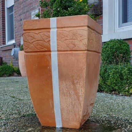 Het product wordt getoond in een voorbeeldige toepassing