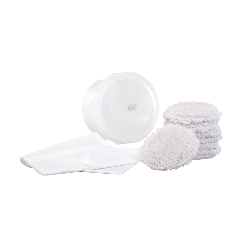 Abschmink-Pads mit Waschsack, 7er-Pack Abschmink-Pads mit Waschsack, 7er-Pack
