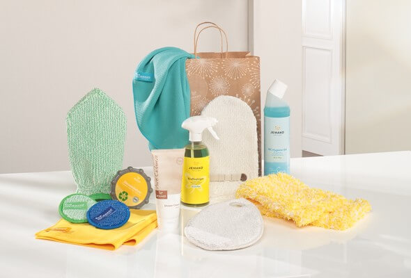 <p>No matter what cleaning problem you have, JEMAKO has the right solution. And for every cleaning party<sup>®</sup> host, a nice gift on top. What do you fancy? </p>