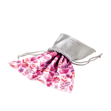 Chiffon pour lunettes 17 x 20 cm avec sac, Design « Trend Edition 2025 »