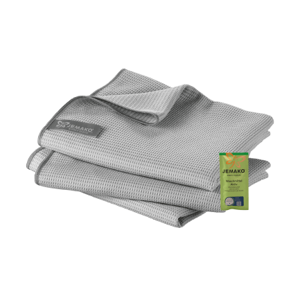 Trockentuch S 40 x 45 cm, grau, 3er-Pack