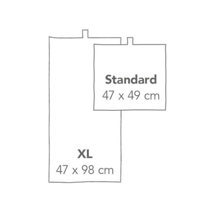 Het product wordt getoond in een voorbeeldige toepassing
