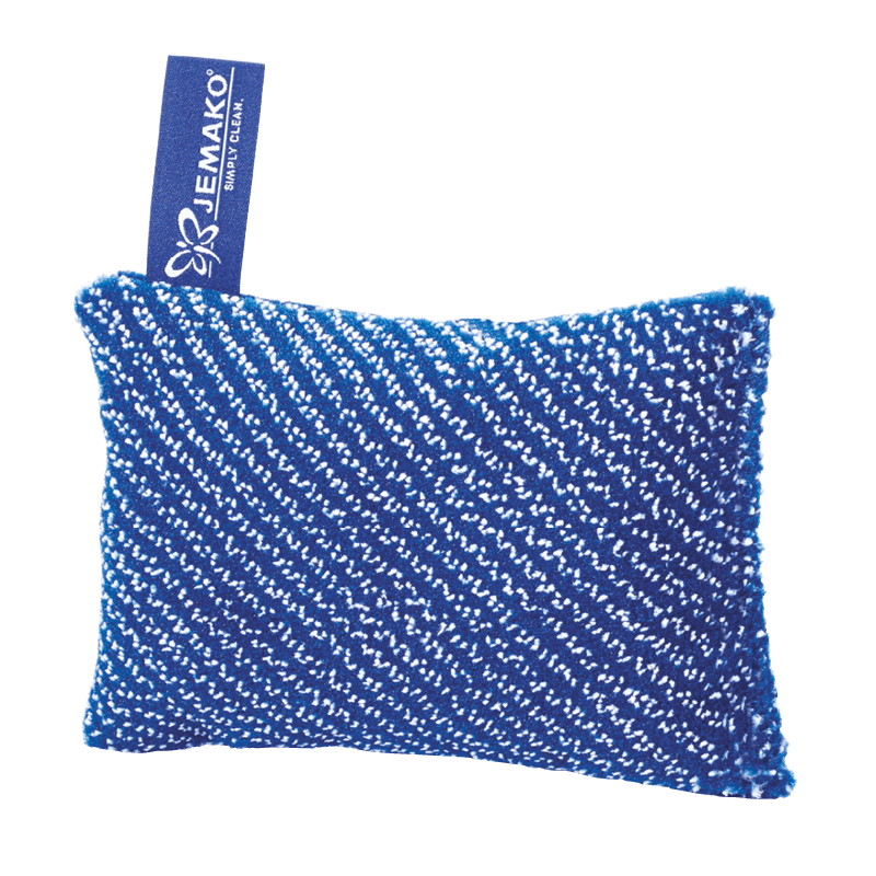 Cuscinetto pulizia a pelo corto 10 x 14 cm, fibra blu Cuscinetto pulizia a pelo corto 10 x 14 cm, fibra blu