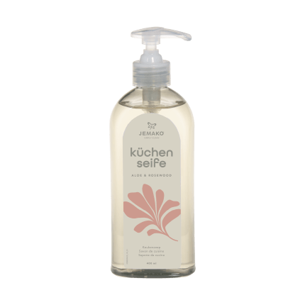 Küchenseife Aloe & Rosewood, 400 ml, inkl. Spenderpumpe