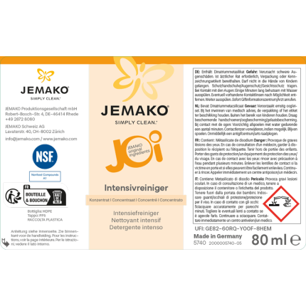 JOi Intensivreiniger, 80 ml, 4er-Pack