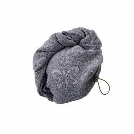 JEMAKO® Turbante asciugacapelli, taglia unica, grigio