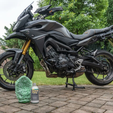 Het product wordt getoond in een voorbeeldige toepassing