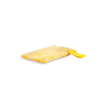 Chiffon Duo 9 x 14 cm, fibre jaune