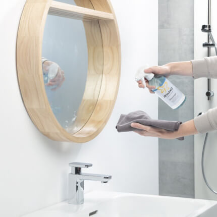 Het product wordt getoond in een voorbeeldige toepassing