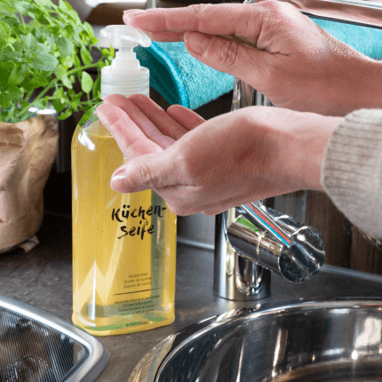 Het product wordt getoond in een voorbeeldige toepassing